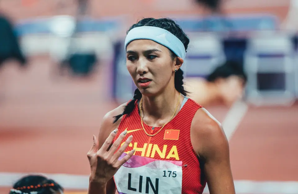 女子短跨热
